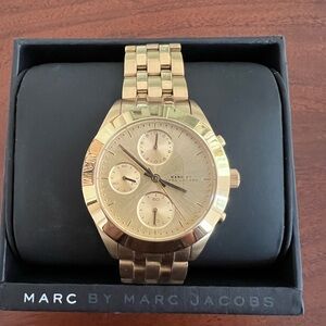 Gold Marc by Marc Jacobs watch